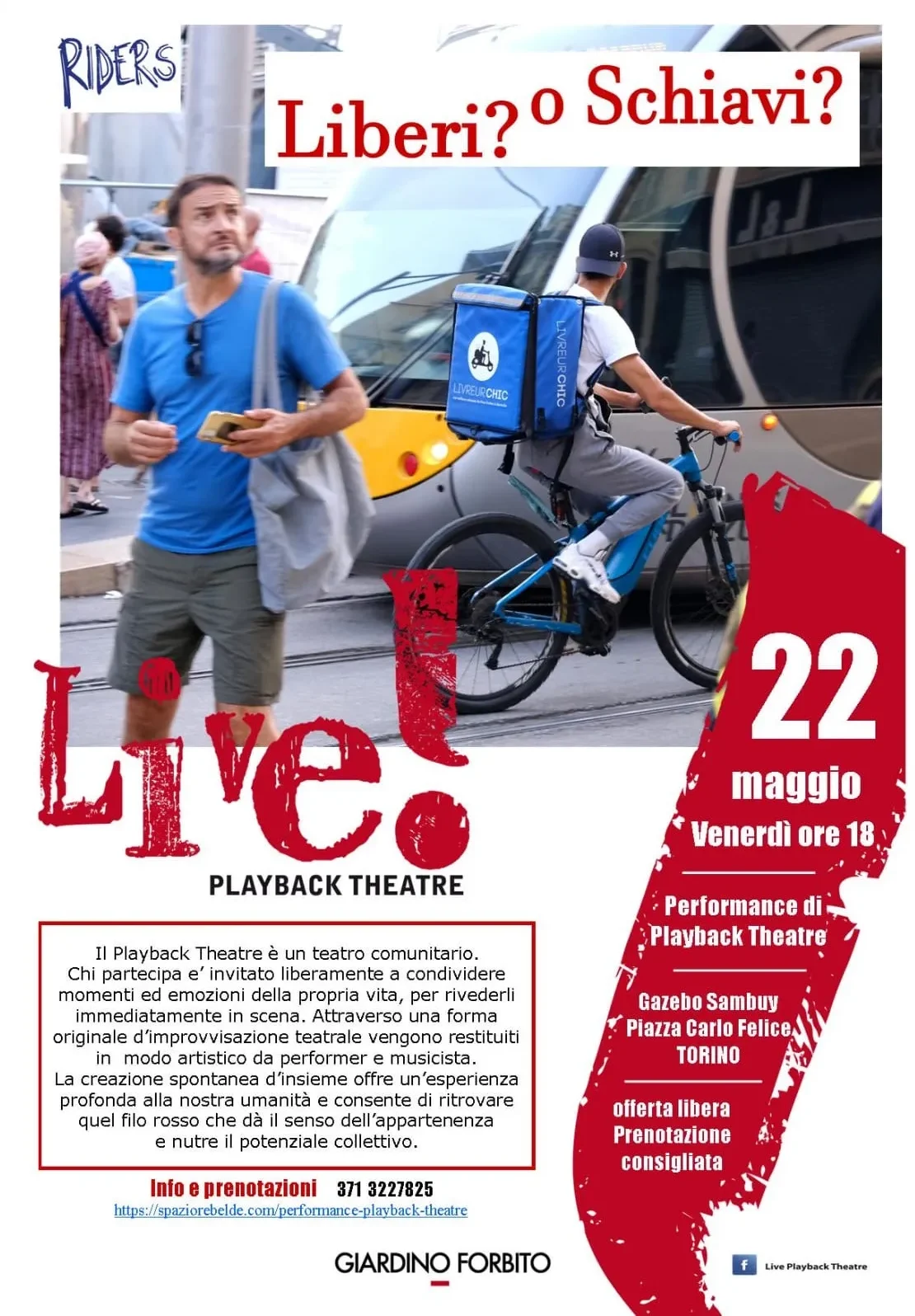 (44) 22:05:2026 locandina playback theatre
