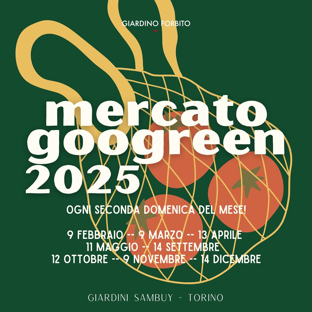 Calendario mercati Googreen 2025
