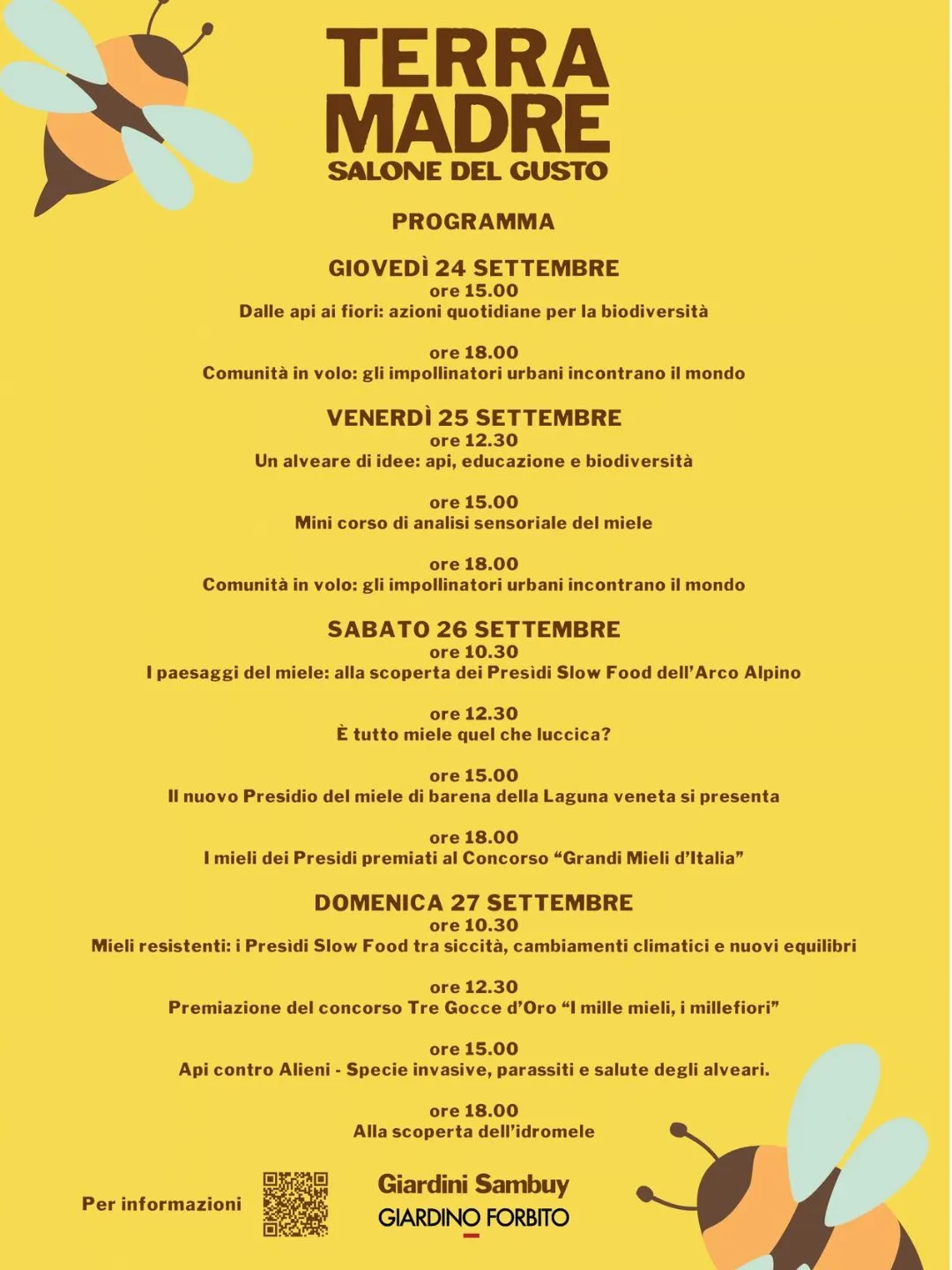 (85) 24:09:2026 - 27:09:2026 - Terra Madre Salone del GustoN2
