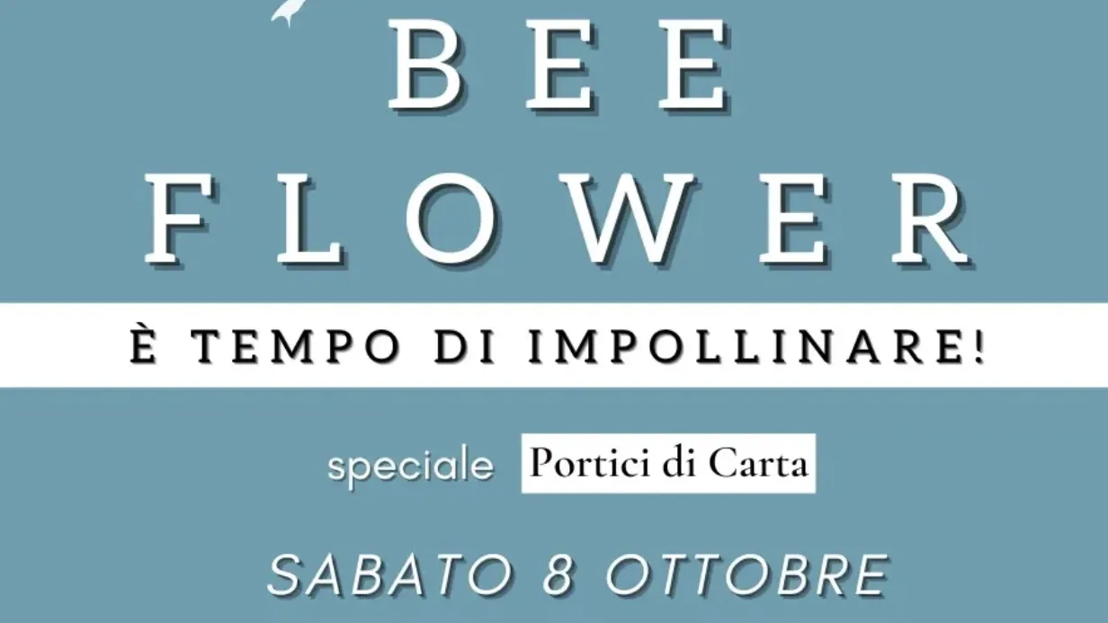 Locandina BeeFlower ottobre 2022