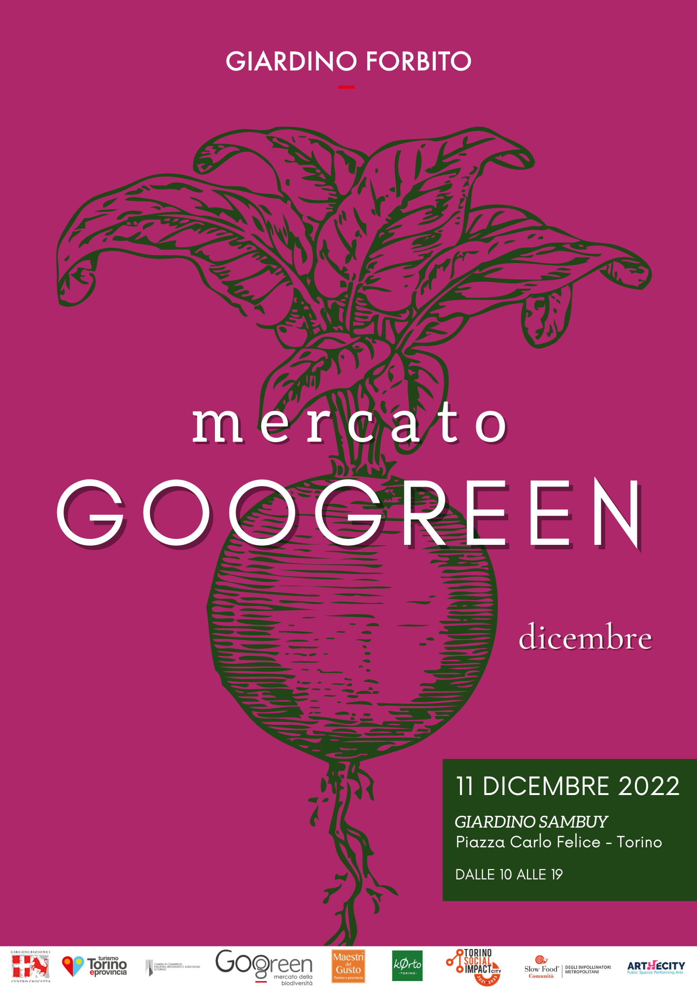 Mercato della biodiversità Googreen – dicembre 2022