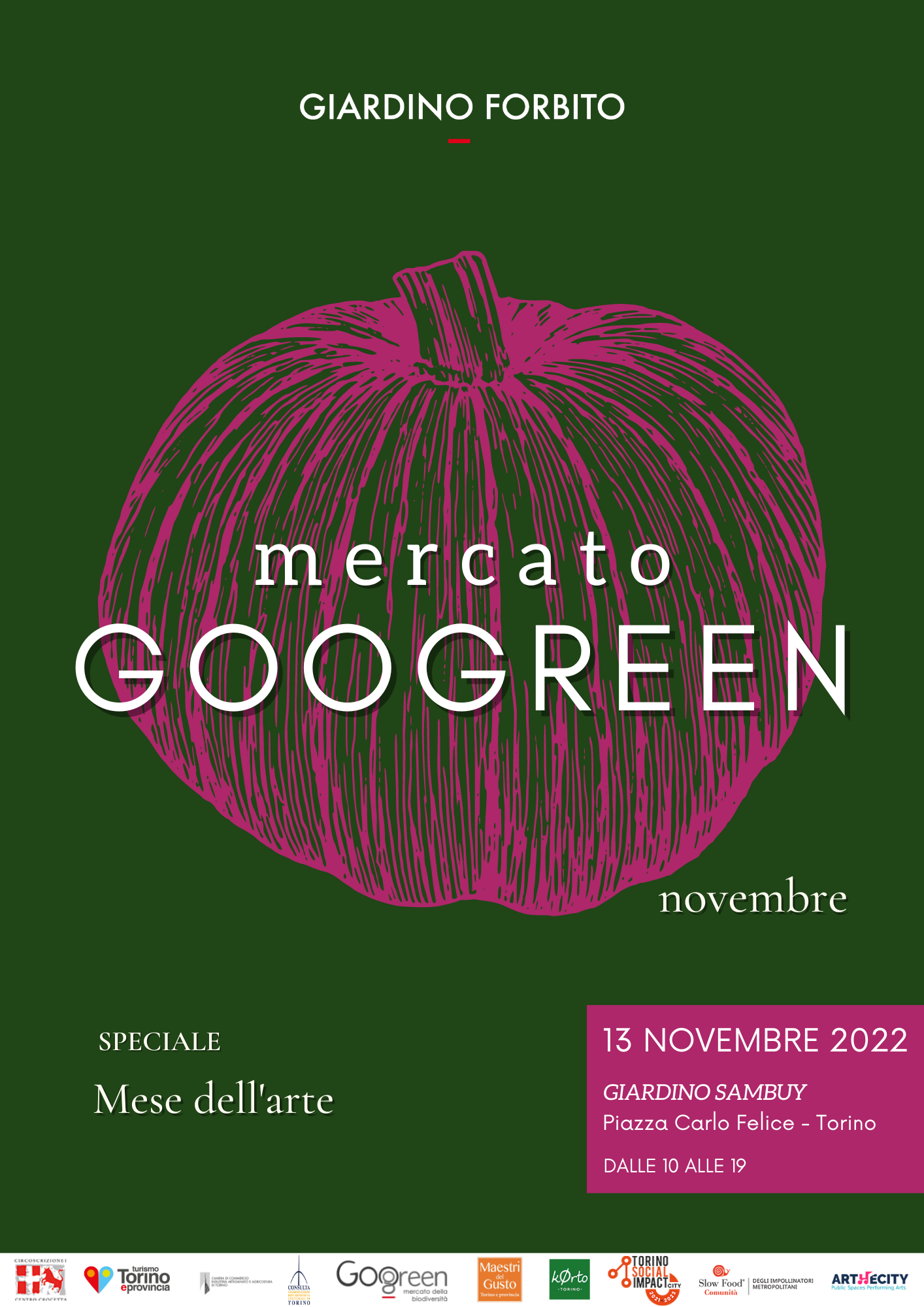 Mercato della biodiversità Googreen – novembre 2022