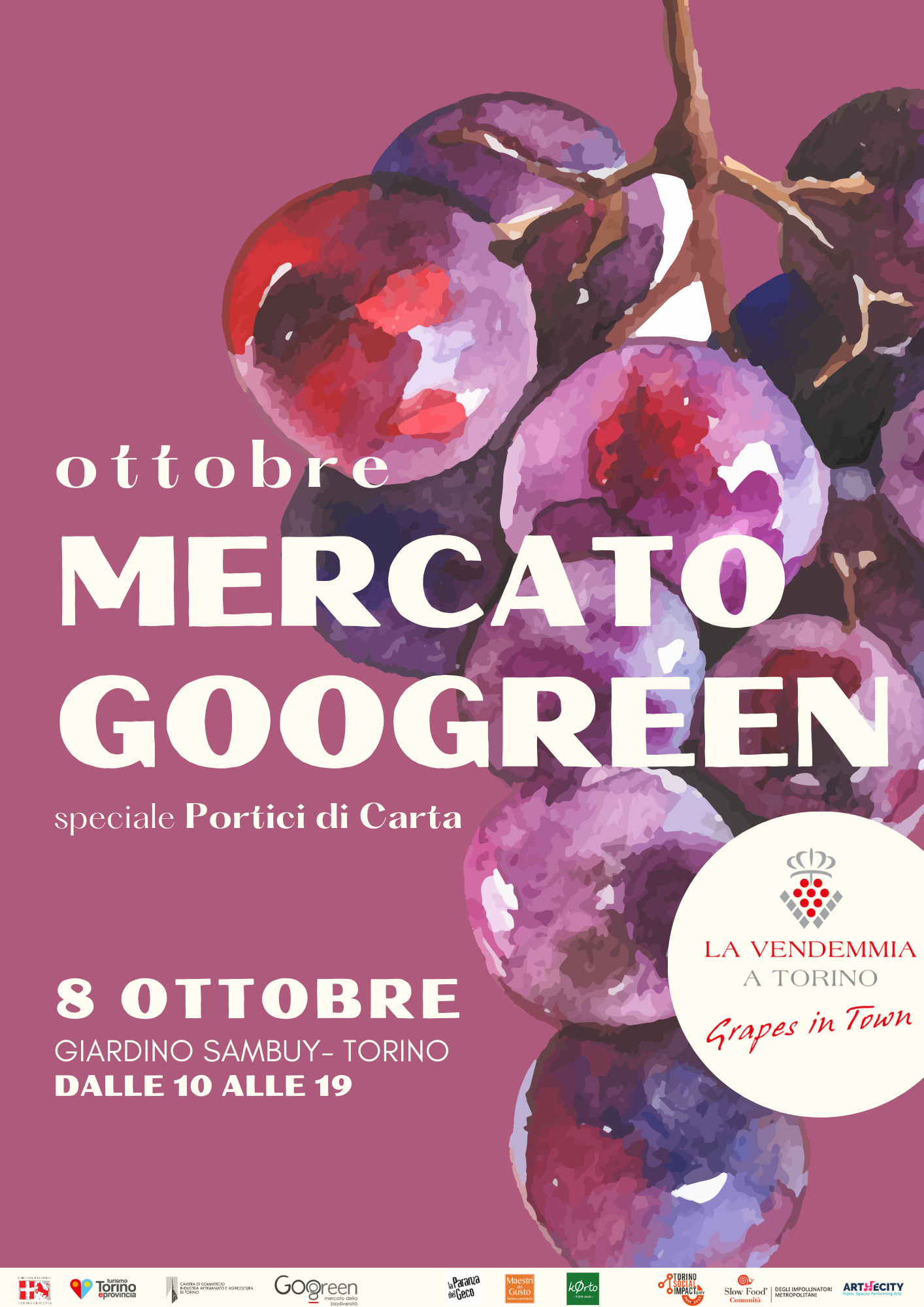 Mercato Googreen – Vendemmia in città