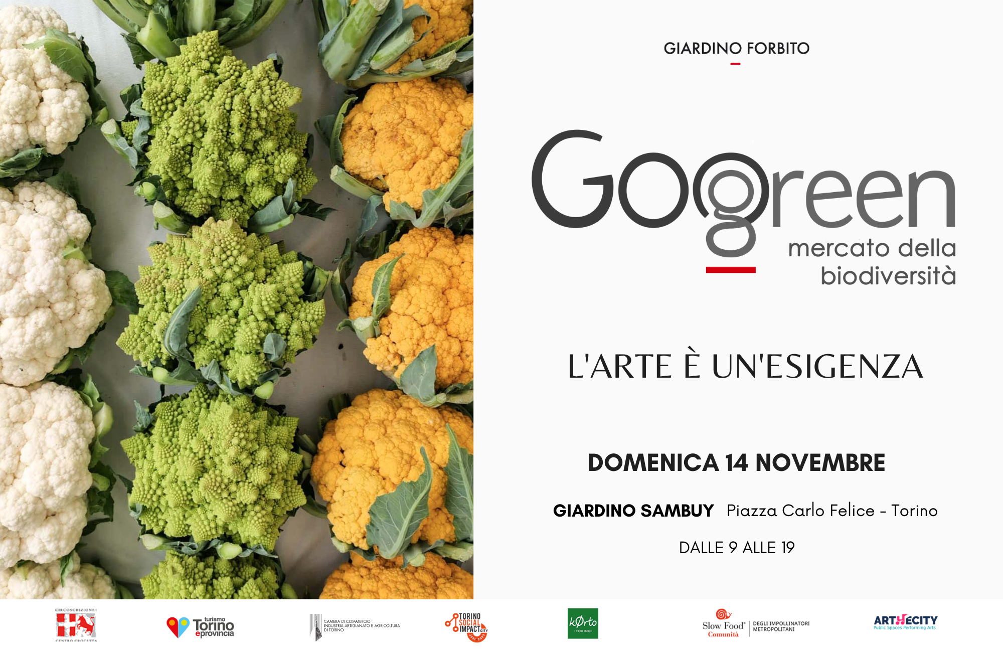 MERCATO DELLA BIODIVERSITÀ – L’arte è un’esigenza