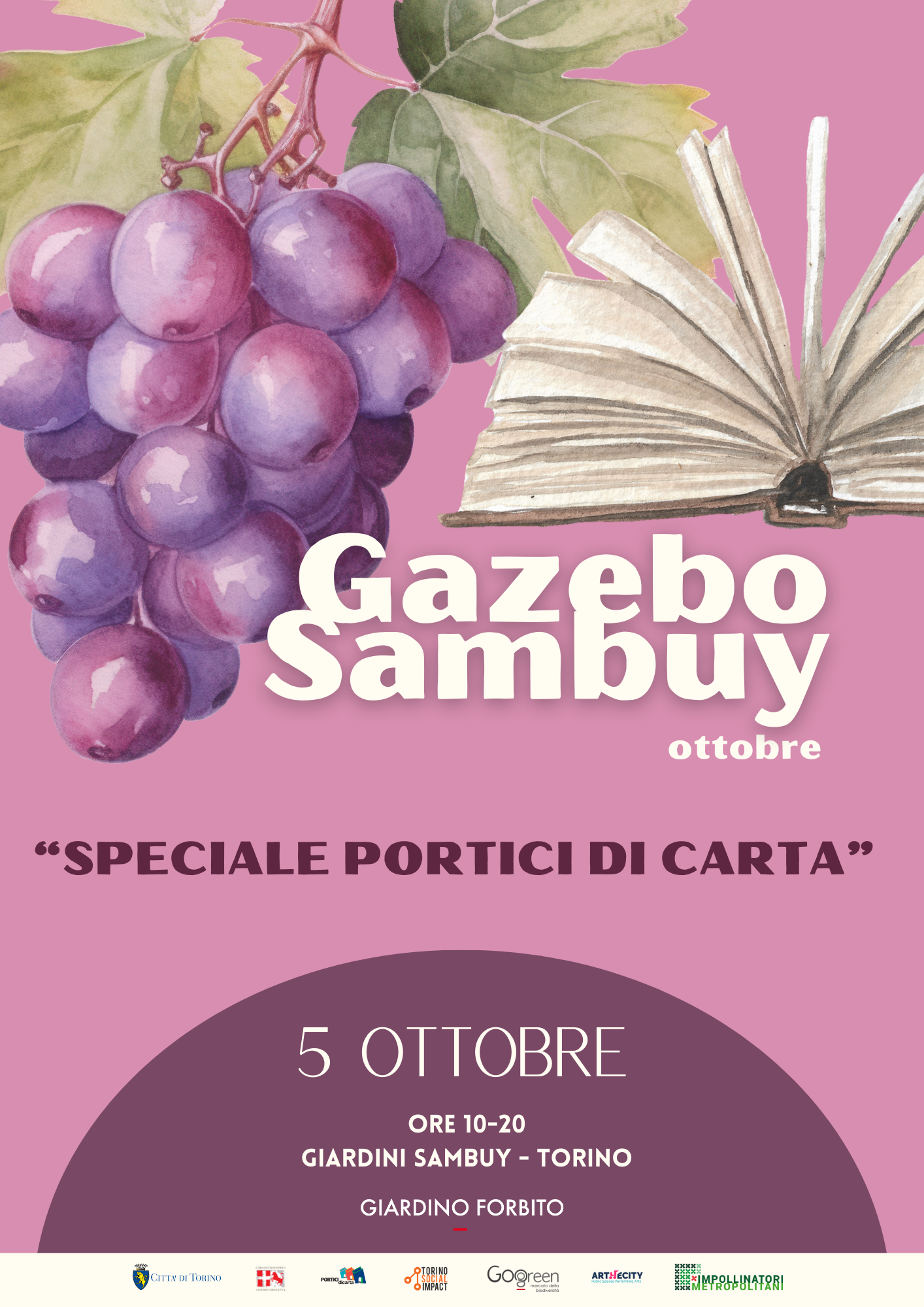 Gazebo forbito Sambuy 5 ottobre 2025