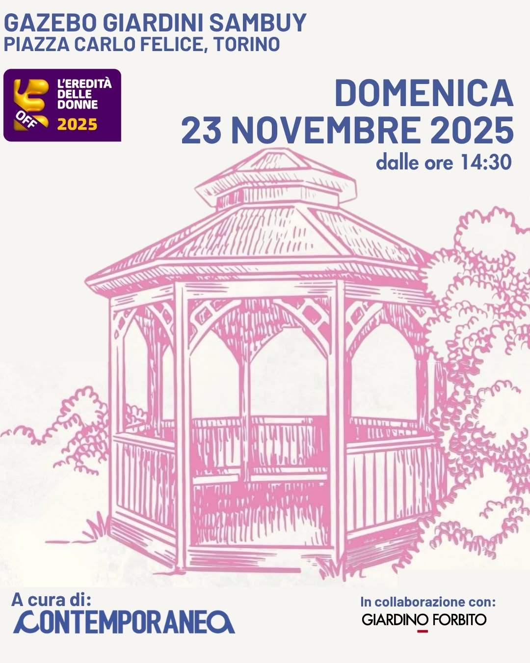 OFF EREDITA’ DELLE DONNE 23 novembre 2025